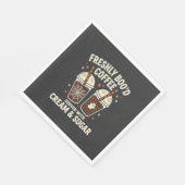 Verse Kerst Halloween Koffie Servet (Hoek)