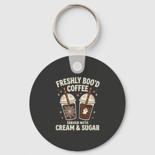 Verse Kerst Halloween Koffie Sleutelhanger