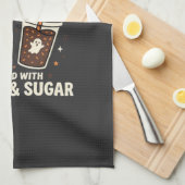 Verse Kerst Halloween Koffie Theedoek (Quarter Fold)
