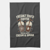 Verse Kerst Halloween Koffie Theedoek (Verticaal)