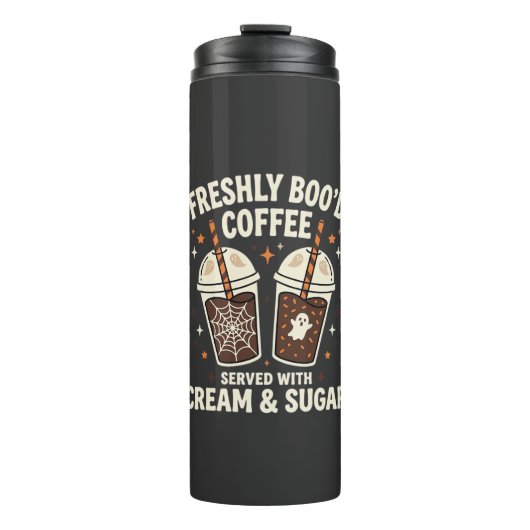 Verse Kerst Halloween Koffie Thermosbeker (Voorkant)