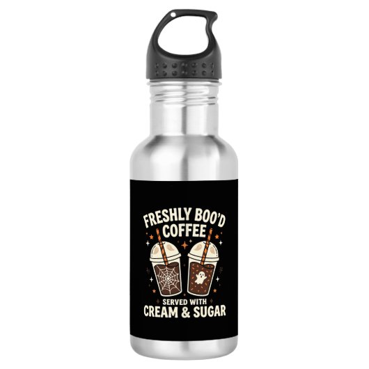 Verse Kerst Halloween Koffie Waterfles (Voorkant)