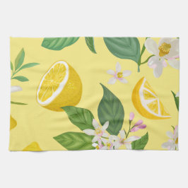  Verse Keukenhanddoek met Citroen & Citroenbloesem