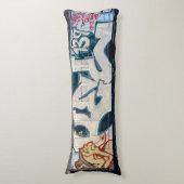 Verse Kinder graffiti Lichaamskussen (Voorkant Verticaal)