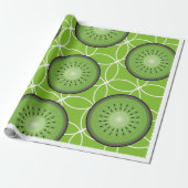 Verse Kiwi Delight Wrapping Paper Cadeaupapier (Uitgerold)