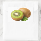 Verse Kiwi Schijf En Hele Vrucht Sticker (Tas)