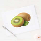 Verse Kiwi Schijf En Hele Vrucht Sticker (Envelop)