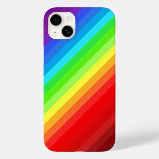 Verse kleuren Ontwerpregenboog Case-Mate iPhone Case (Achterkant)