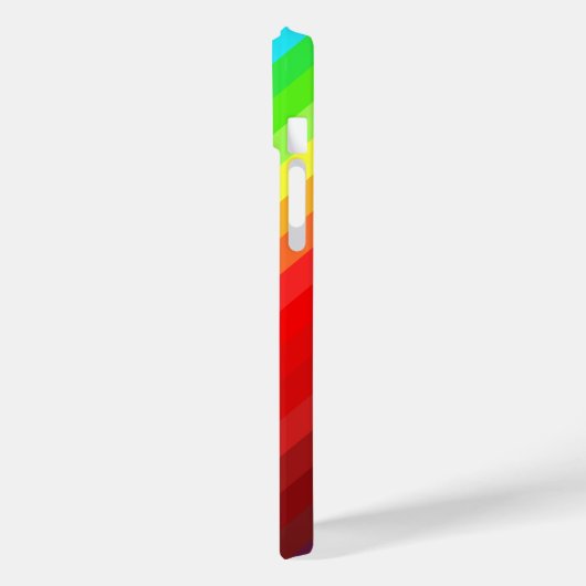 Verse kleuren Ontwerpregenboog Case-Mate iPhone Case (Achterkant / Links)