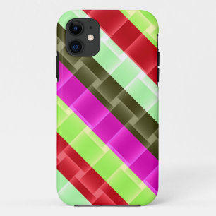 Verse kleurenstrepen modern design 2 Case-Mate iPhone case