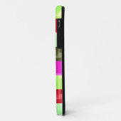 Verse kleurenstrepen modern design Case-Mate iPhone case (Achterkant/links)