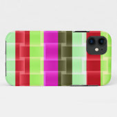 Verse kleurenstrepen modern design Case-Mate iPhone case (Achterkant (horizontaal))