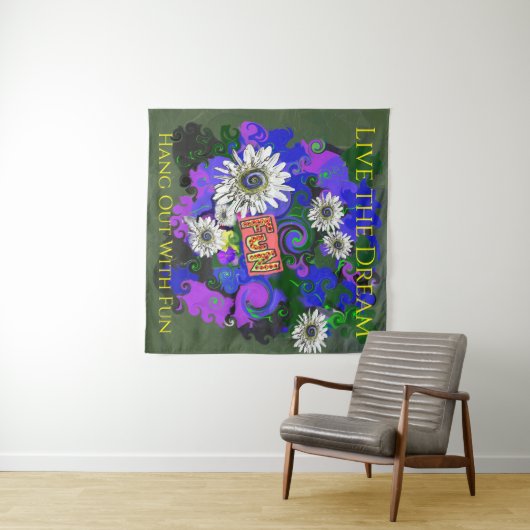 Verse Kleurrijke Pret Leuke Wandkleed (In Situ (horizontaal))