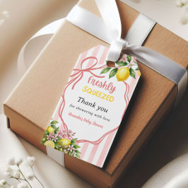 Verse Knepen Limonade Boog Limonade Baby Shower Cadeaulabel