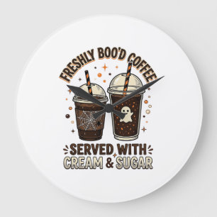 Verse Koffie Halloween Geest Beker Grote Klok