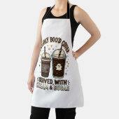 Verse Koffie Halloween Geest Beker Schort (Insitu)