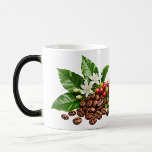Verse koffiebonen van de ochtend Hitte onthult mag Magische Mok
