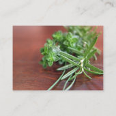 Verse Kruiden Visitekaartje (Achterkant)