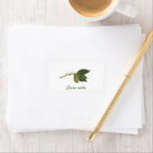 Verse laurierbladeren etiket (Insitu)