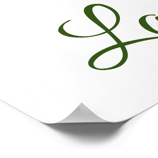 Verse laurierbladeren poster (Hoek)