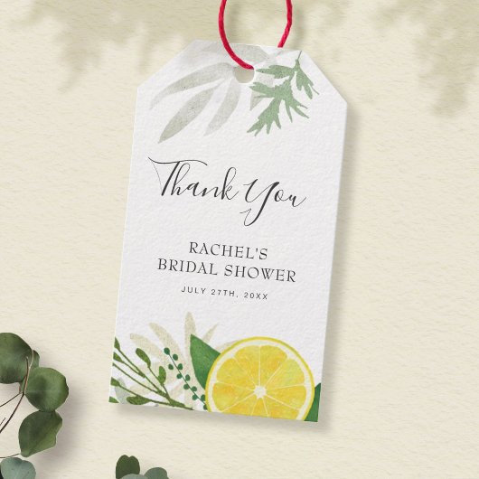 Verse Lemon Dank je cadeau Labels Cadeaulabel