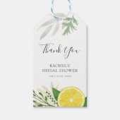 Verse Lemon Dank je cadeau Labels Cadeaulabel (Voorkant)