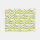 VERSE LEMONS FLEECE DEKEN (Voorkant (Horizontaal))