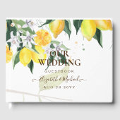 Verse Lemons Weddenschap Gastenboek (Voorkant)