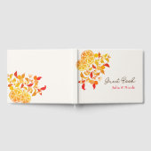 Verse Lemony Liefde Citrus Foliage Bruiloft Gastenboek (Volledig)