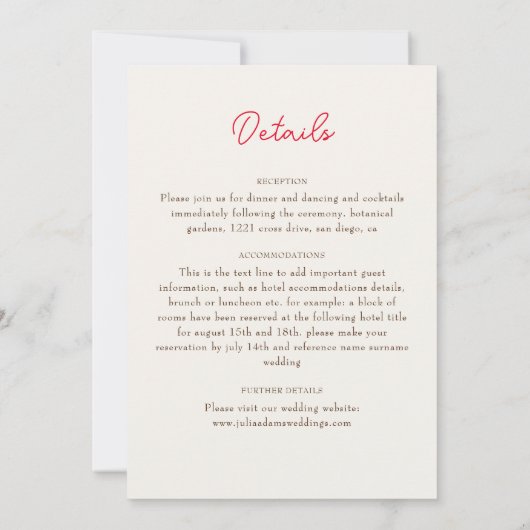 Verse Lemony Liefde Citrus Foliage Bruiloft Kaart (Achterkant)