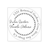 Verse Lemony Liefde Citrus Foliage Bruiloft Rubberstempel (Afrduk)