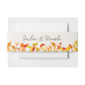 Verse Lemony Liefde Citrus Foliage Bruiloft Uitnodigingen Wikkel (Voorkant Voorbeeld)