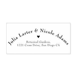 Verse Lemony Liefde Citrus Foliage Bruiloft Zelfinktende Stempel