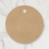 Verse lente bloemenslingers rustieke dankjewel bedankjes labels (Achterkant)