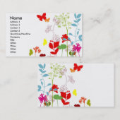 Verse lente visitekaartje (Voorkant / Achterkant)