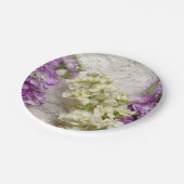 Verse liezen op oude kant papieren bordje (Gekanteld)