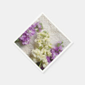 Verse liezen op oude kant servet (Hoek)