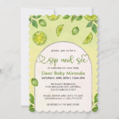 Verse Limoen Citrus Gender Neutral Sip en See Kaart (Voorkant)