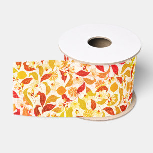 Verse Limoen Liefde Citrus Loof Huwelijk Grosgrain Lint