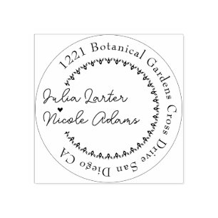 Verse Limoen Liefde Citrus Loof Huwelijk Rubberstempel