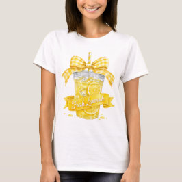 Verse limonade zomer PNG waterverf citrus ontwerp T-shirt
