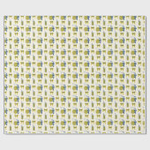 Verse limonadepatroon cadeaupapier rol (Vlak)