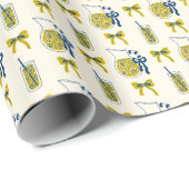 Verse limonadepatroon cadeaupapier rol (Rol Hoek)