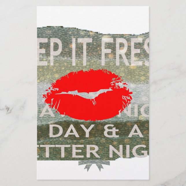 Verse lippen, opwekkende vibes: ‘Keep It Fresh & N (Voorkant)