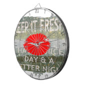 Verse lippen, opwekkende vibes: ‘Keep It Fresh & N Dartbord (Voorkant Rechts)