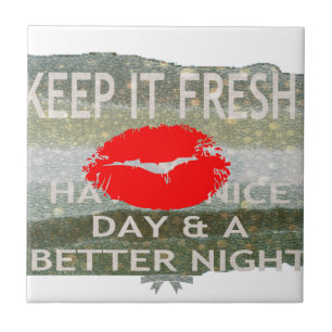 Verse lippen, opwekkende vibes: ‘Keep It Fresh & N Tegeltje