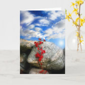 Verse lucht kaart (Gele Bloem)