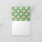 Verse Madeliefje Bedankbrief Bedankkaart (Binnen)
