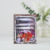 verse makreeluitnodiging kaart (Staand voorkant)