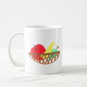 Verse mandfruit keukencadeau koffiemok